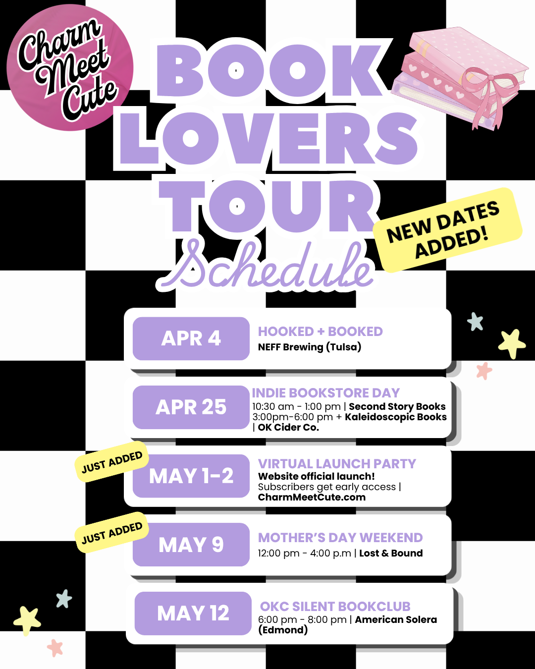 Book Lovers Tour (Spring 2026)