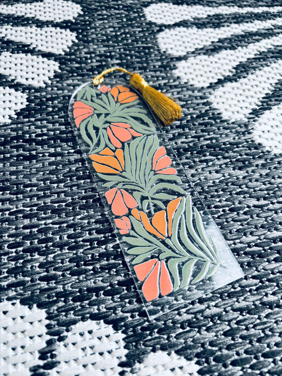 Acrylic Tassle Bookmarks