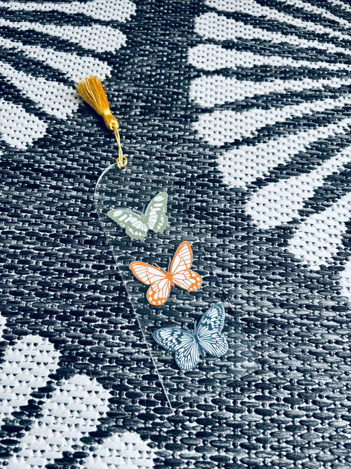 Acrylic Tassle Bookmarks
