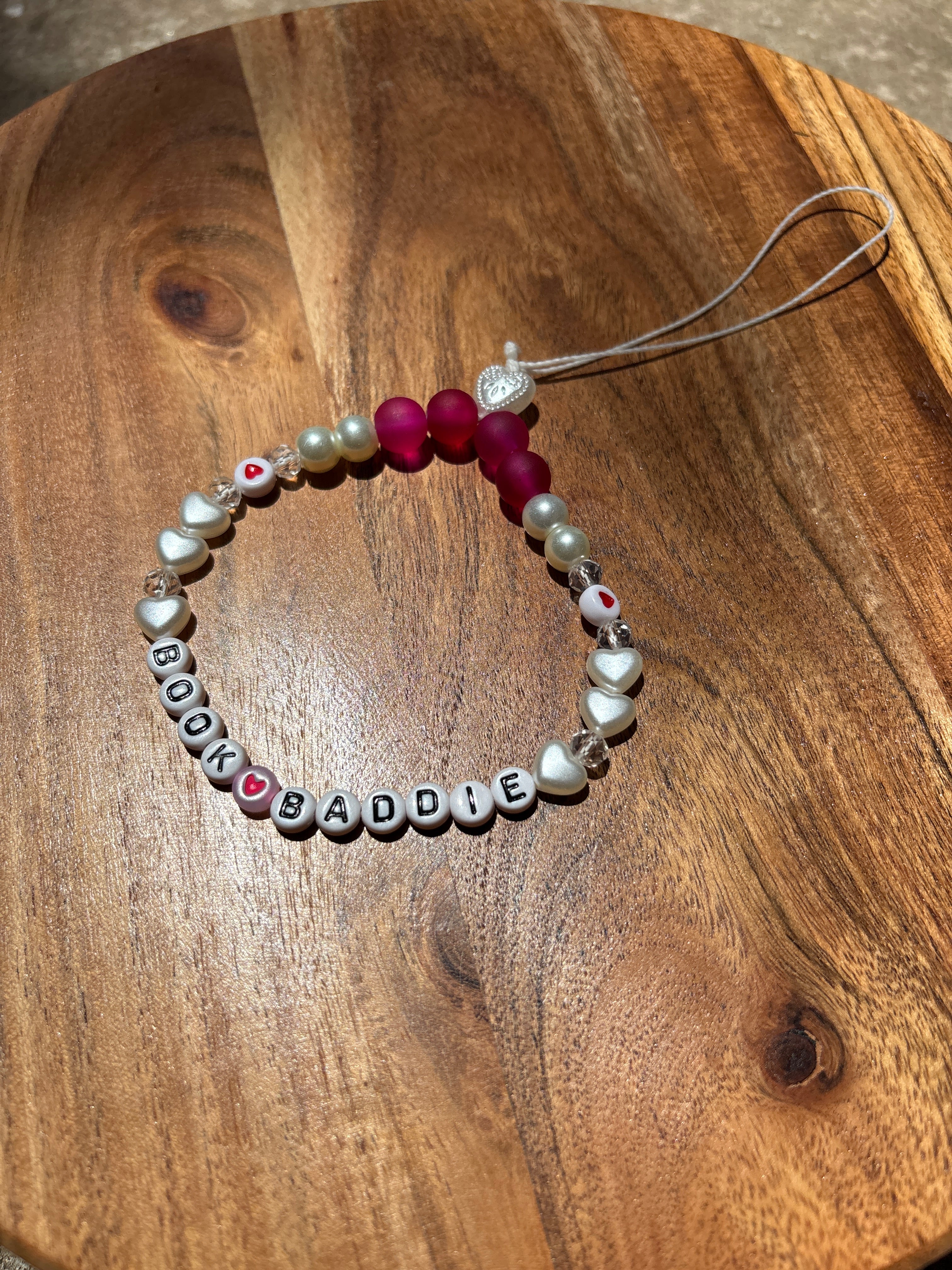 Bookish Beaded  Wrist Straps