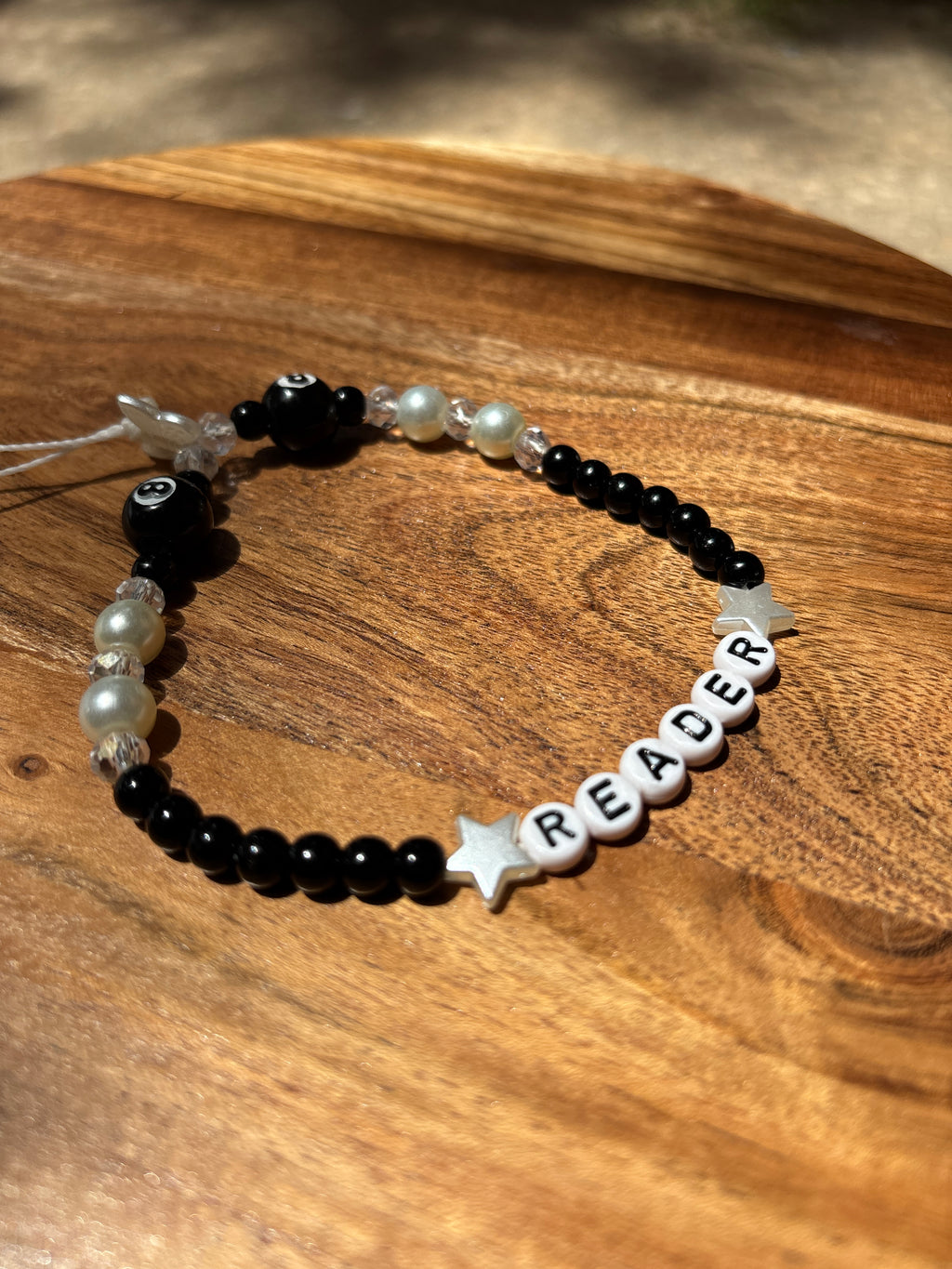 Bookish Beaded  Wrist Straps